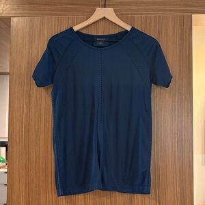 Athleta:  Performance Tee, Size M, Navy
